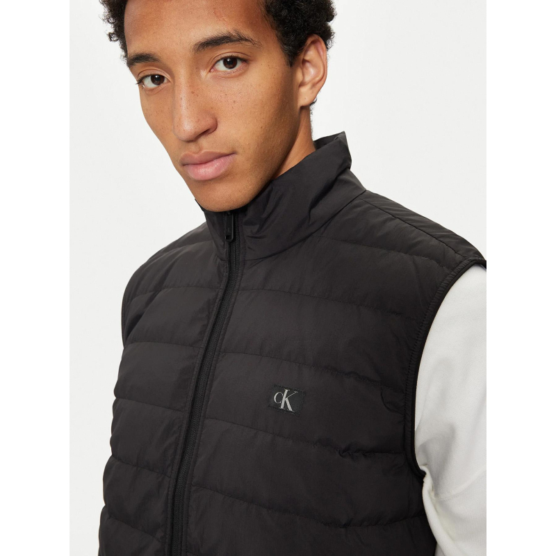 Doudoune sans manches ultra noir homme Calvin Klein Jeans