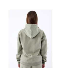 Sweat zippé à capuche logo kaki femme - Project X Paris