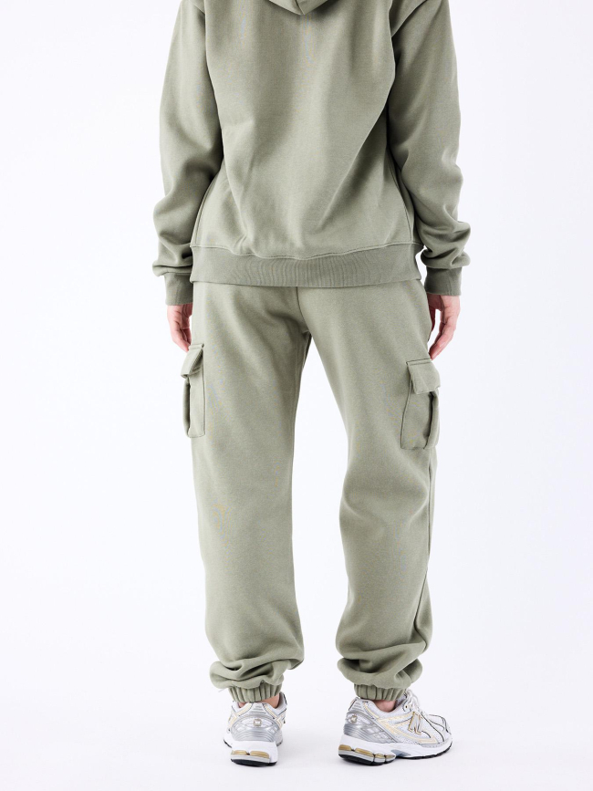 Pantalon de Jogging double ceinture logo kaki femme - Project X Paris