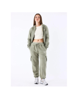 Pantalon de Jogging double ceinture logo kaki femme - Project X Paris