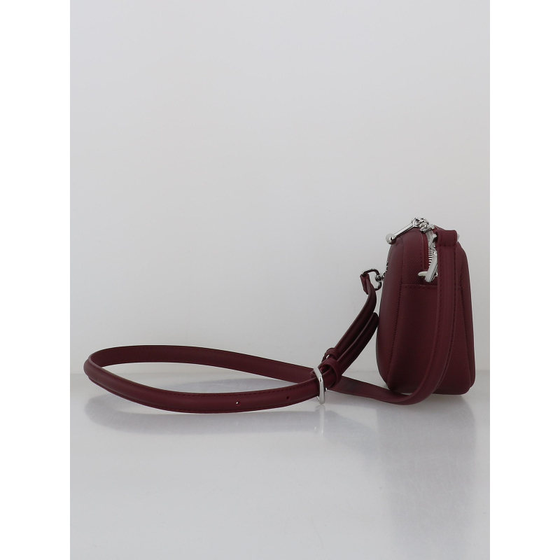 Sac bandoulière daily city bordeaux femme Lacoste wimod