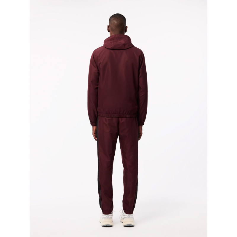 Lacoste Survetement Homme Bordeaux Lacoste SF1632-LGI Bordeaux