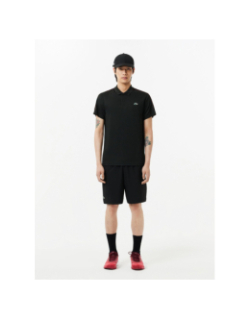 Polo sport regular logo noir homme - Lacoste