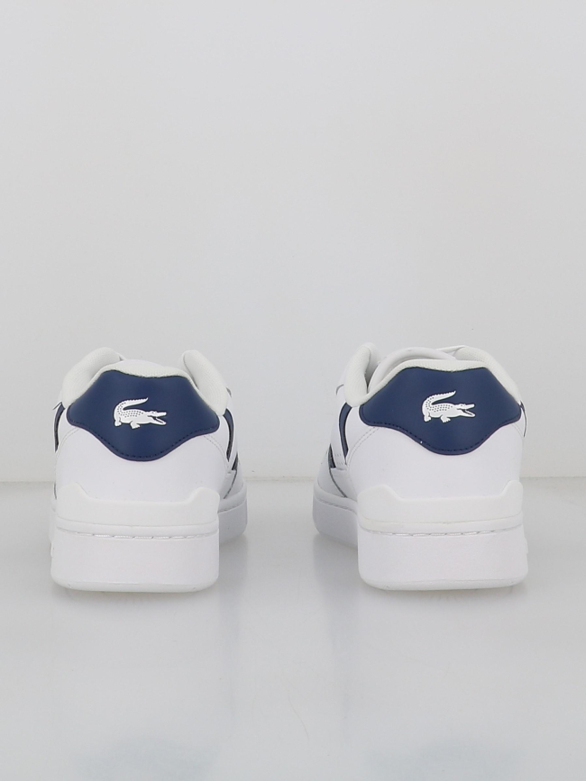Baskets t-clip set blanc bleu marine homme - Lacoste