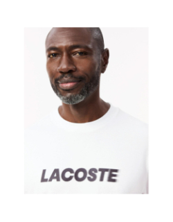T-shirt classic fit logoté blanc homme - Lacoste