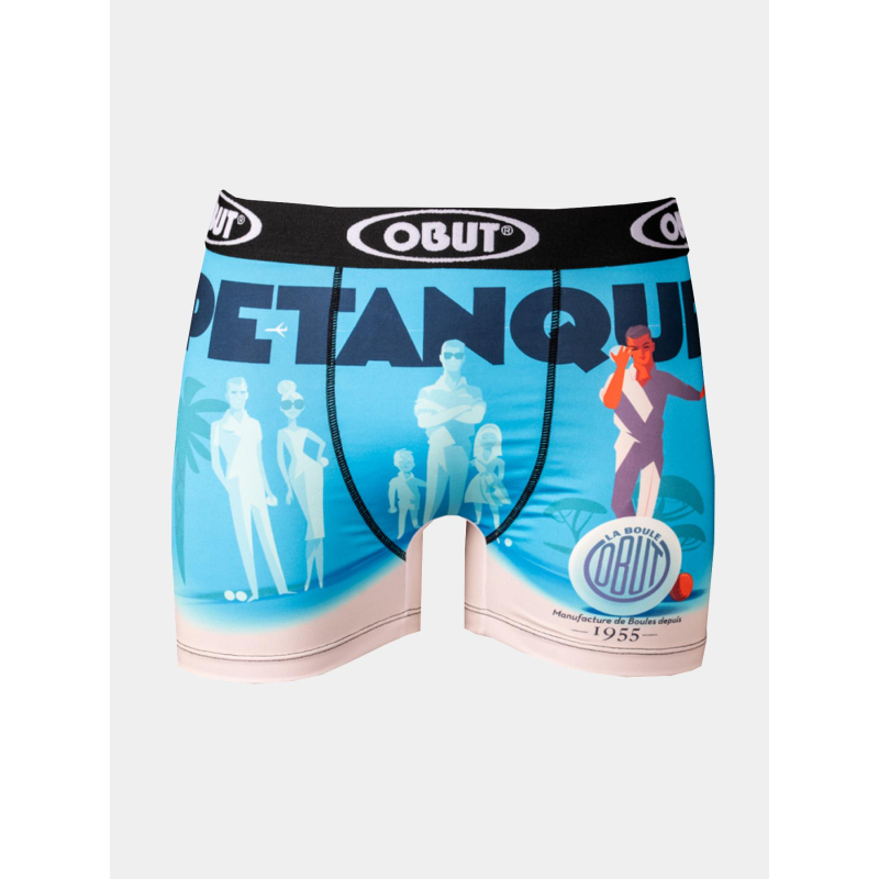 Boxer pétanque bleu homme - Obut