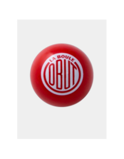 Porte clé logo vintage pétanque rouge - Obut