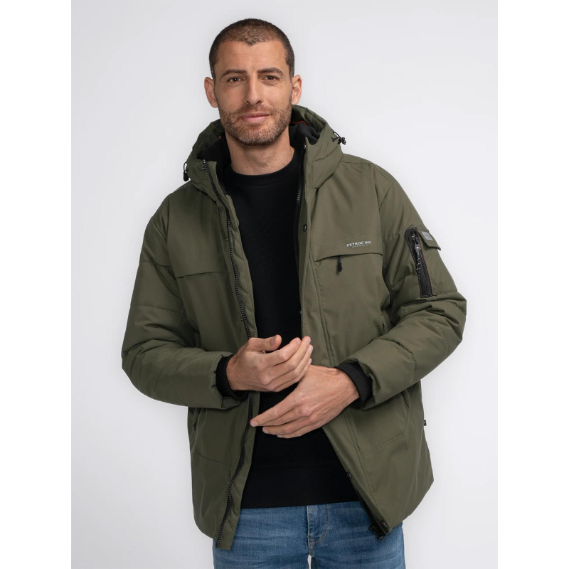 Blouson doublé eek kaki homme - Petrol Industries