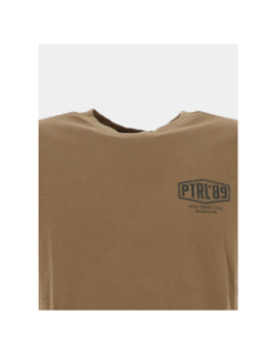 T-shirt classic logo marron homme - Petrol Industries
