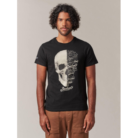 T-shirt BMW Police Motors - Logo Brodé - Homme - Noir - Taille L