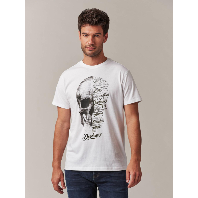 T-shirt vegas blanc homme - Deeluxe