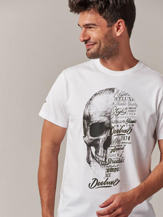 T-shirt vegas blanc homme - Deeluxe