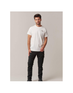 T-shirt bulldog blanc homme - Deeluxe