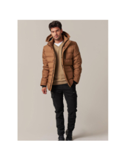 Doudoune chiro marron homme - Deeluxe