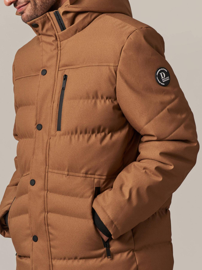 Doudoune chiro marron homme - Deeluxe