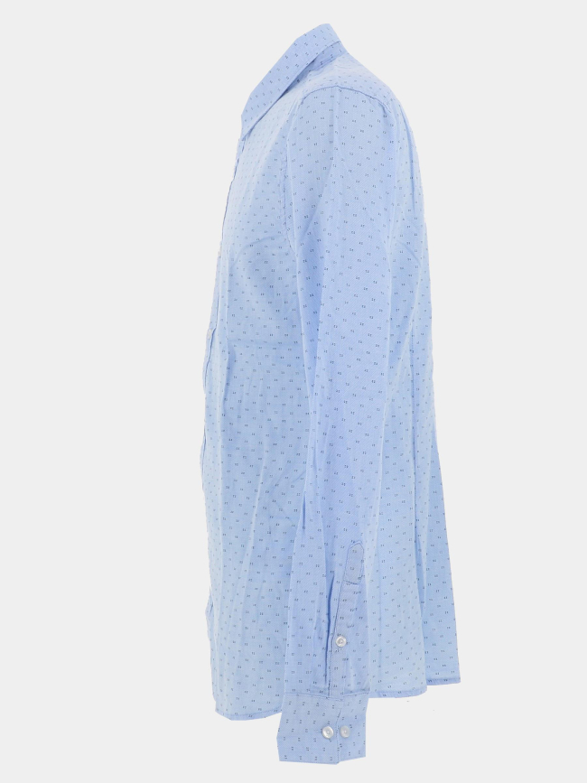 Chemise carton à motif bleu homme - Teddy Smith