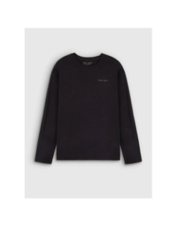 T-shirt à manches longues the tee 2 ml noir homme - Teddy Smith