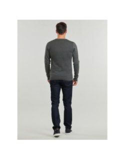 Pull fin à col en v pulser 3 anthracite homme - Teddy Smith