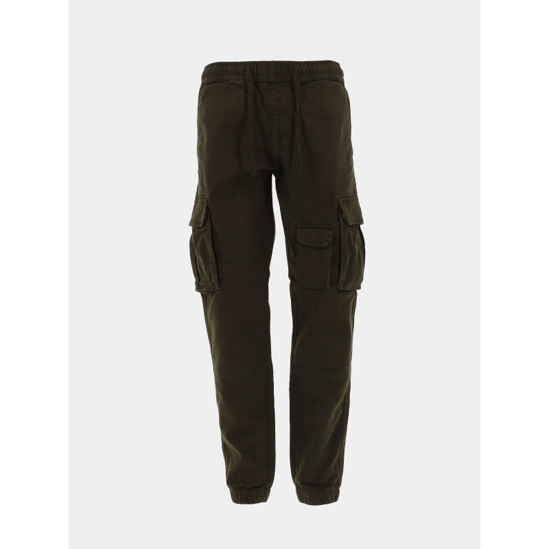 Pantalon cargo p-davis kaki homme - Teddy Smith