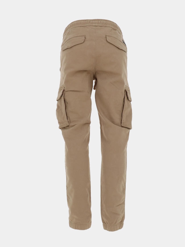 Pantalon cargo p-davis beige homme - Teddy Smith