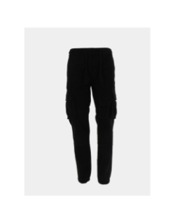 Pantalon cargo p-davis noir homme - Teddy Smith