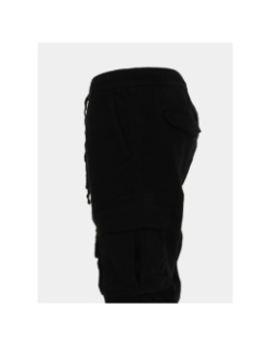 Pantalon cargo p-davis noir homme - Teddy Smith