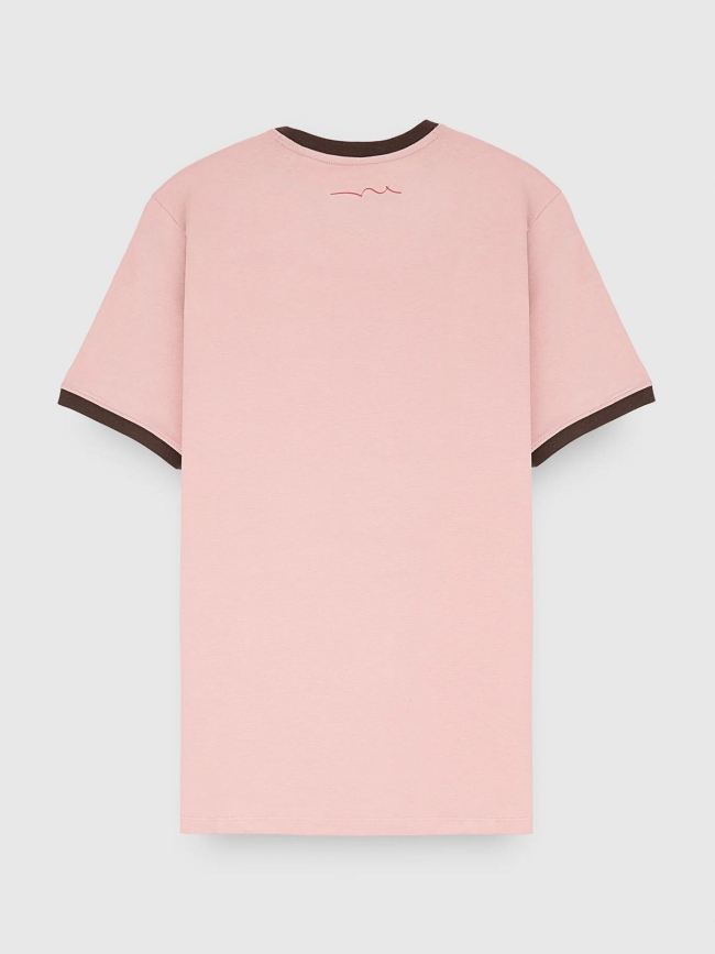 T-shirt à manches courtes the tee 2 rose homme - Teddy Smith