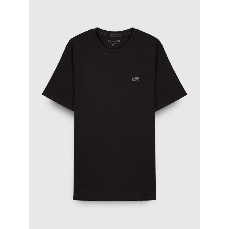 T-shirt the tee 1 noir homme - Teddy Smith
