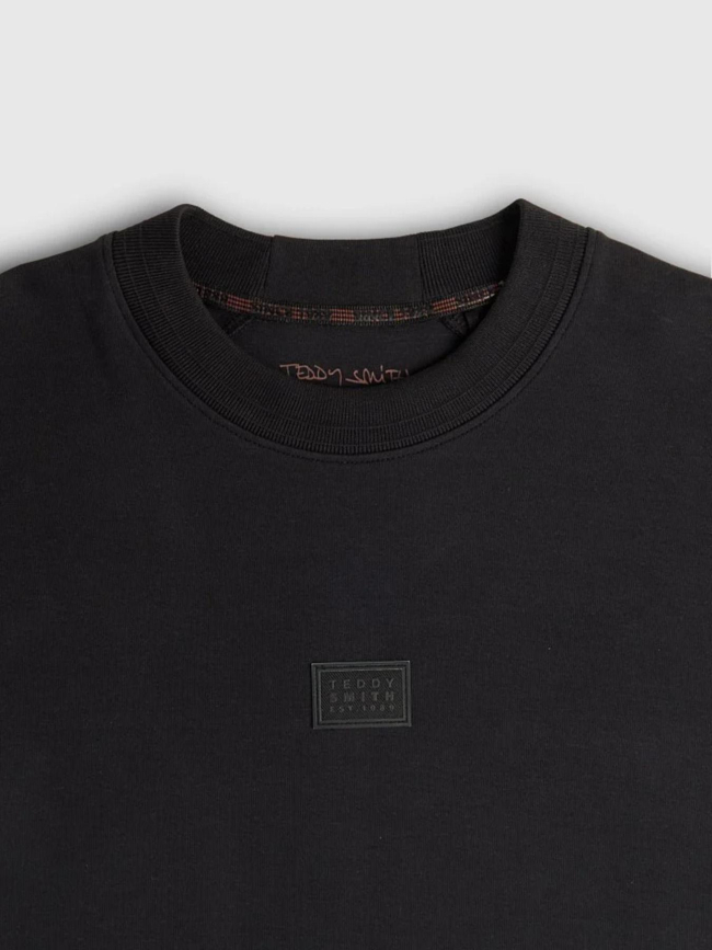 Sweatshirt rony noir homme - Teddy Smith