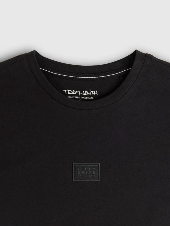 T-shirt à manches courtes t-rony mc noir homme - Teddy Smith