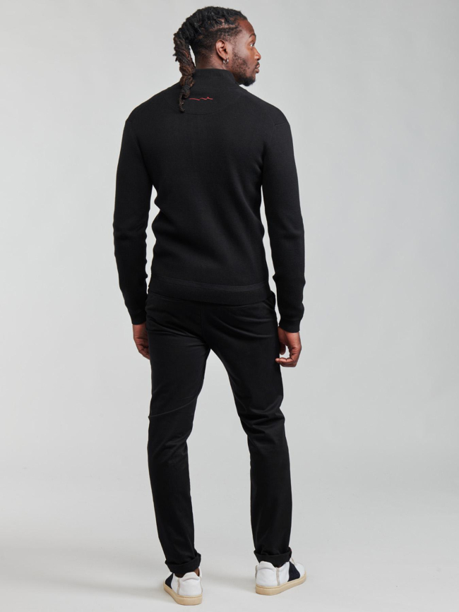 Gilet zippé ettore gris anthracite homme - Teddy Smith