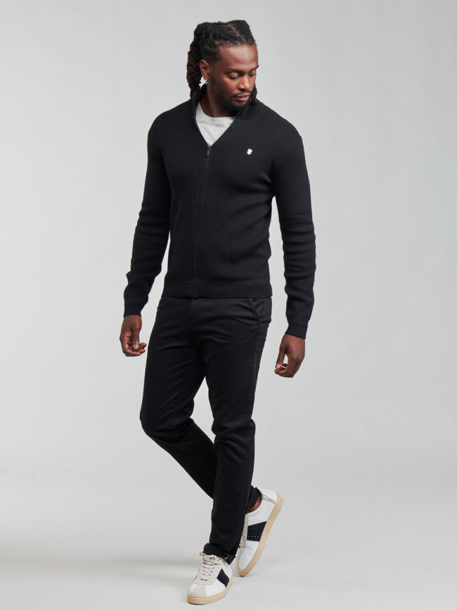 Gilet zippé ettore gris anthracite homme - Teddy Smith