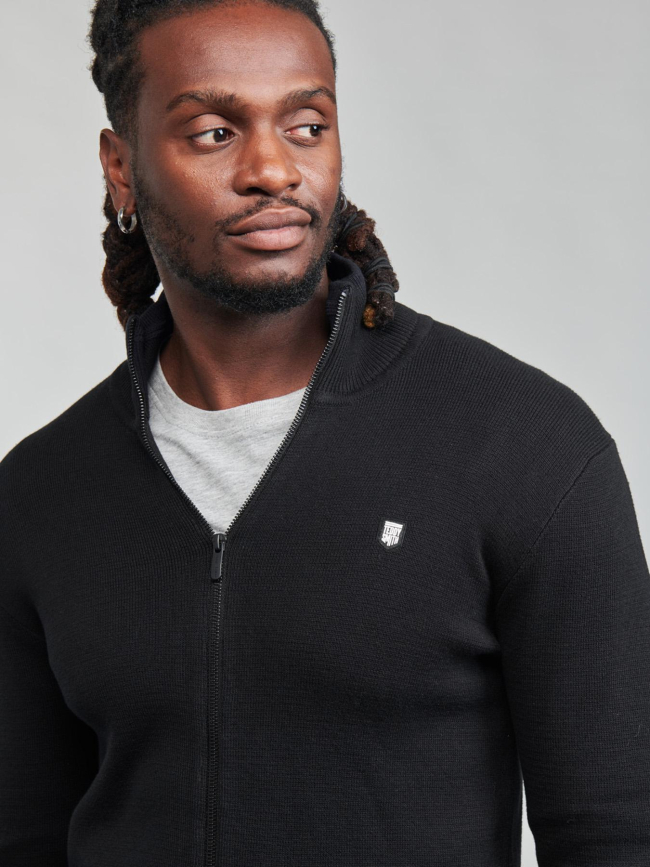 Gilet zippé ettore gris anthracite homme - Teddy Smith