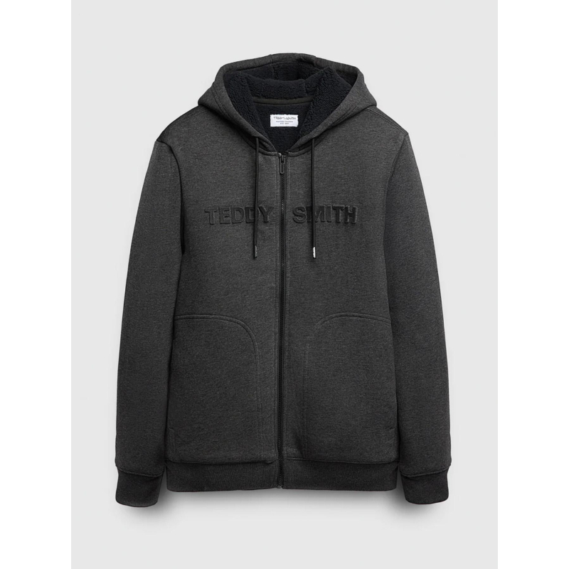 Sweat à capuche giclass nail noir homme - Teddy Smith