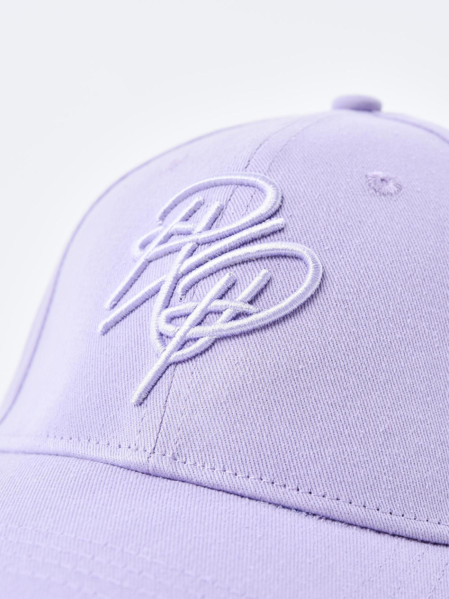 Casquette logo brodé violet adulte - Project X Paris