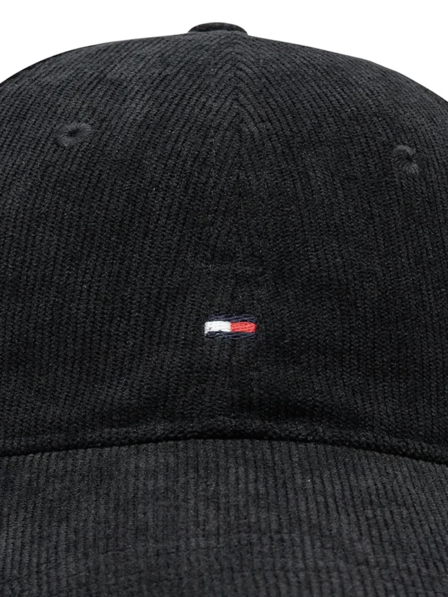 Casquette flag corduroy velours bleu marine - Tommy Hilfiger