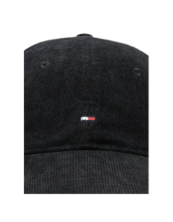 Casquette flag corduroy velours bleu marine - Tommy Hilfiger