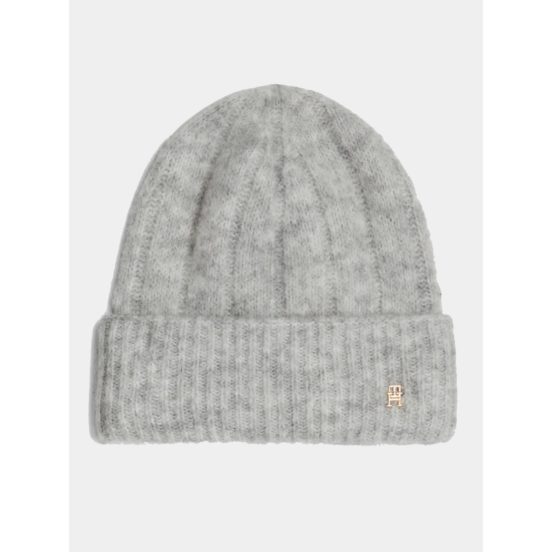 Bonnet timeless gris femme - Tommy Hilfiger
