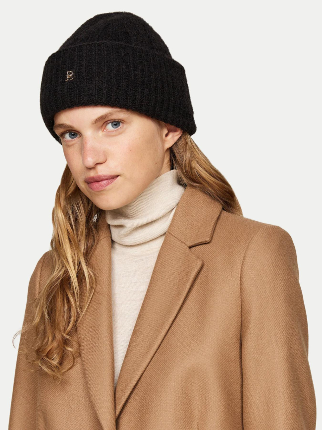 Bonnet timeless noir femme - Tommy Hilfiger