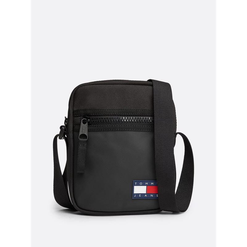 Sac reporter colour-block à logo noir homme - Tommy Jeans