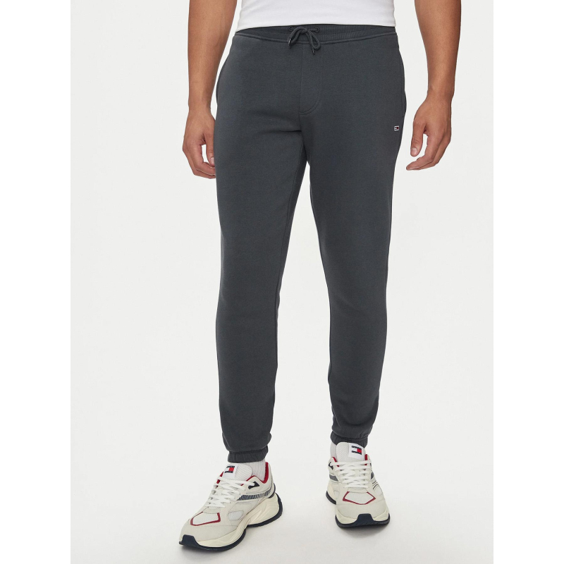 Pantalon de jogging slim fit classic flag gris homme - Tommy Jeans