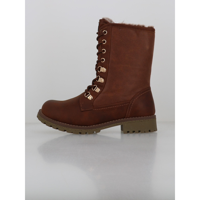 Bottes de neige clarisse beige femme - Kimberfeel