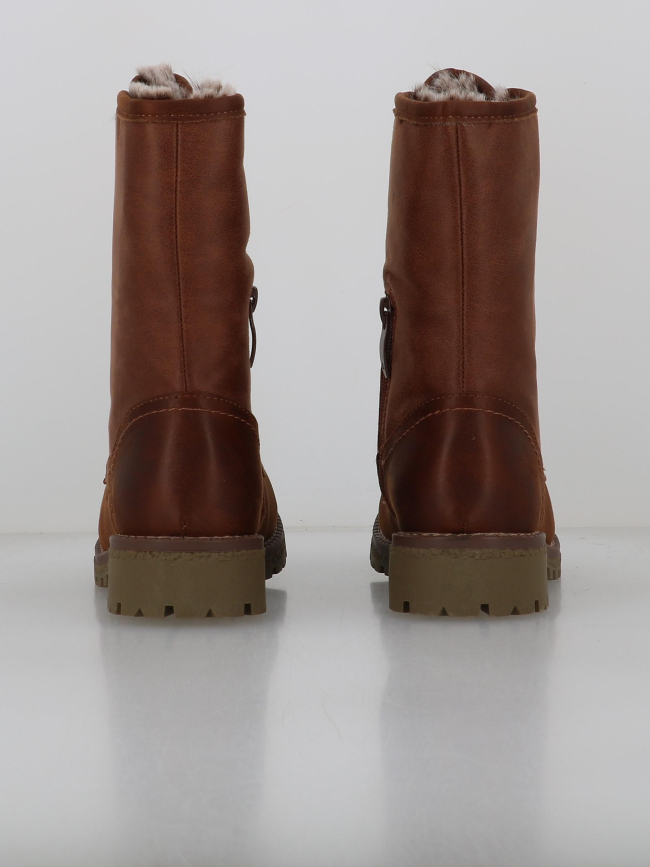 Bottes de neige clarisse beige femme - Kimberfeel