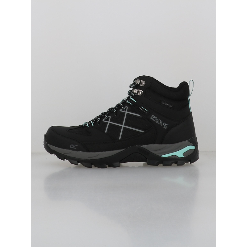 Chaussures de randonnée samaris noir femme - Regatta
