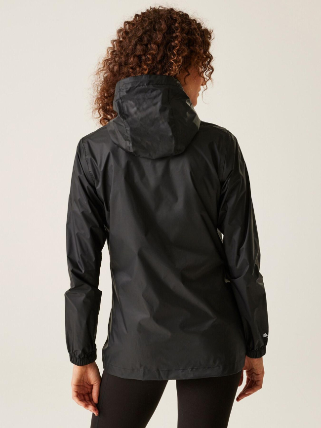 Veste technique imperméable pack-it III noir femme - Regatta