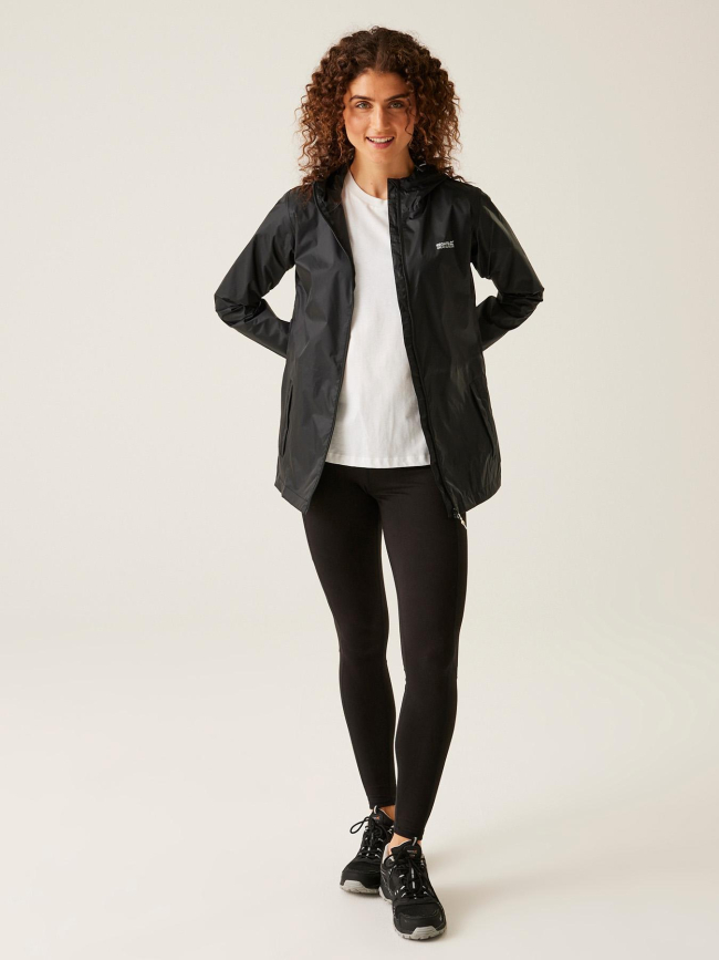 Veste technique imperméable pack-it III noir femme - Regatta
