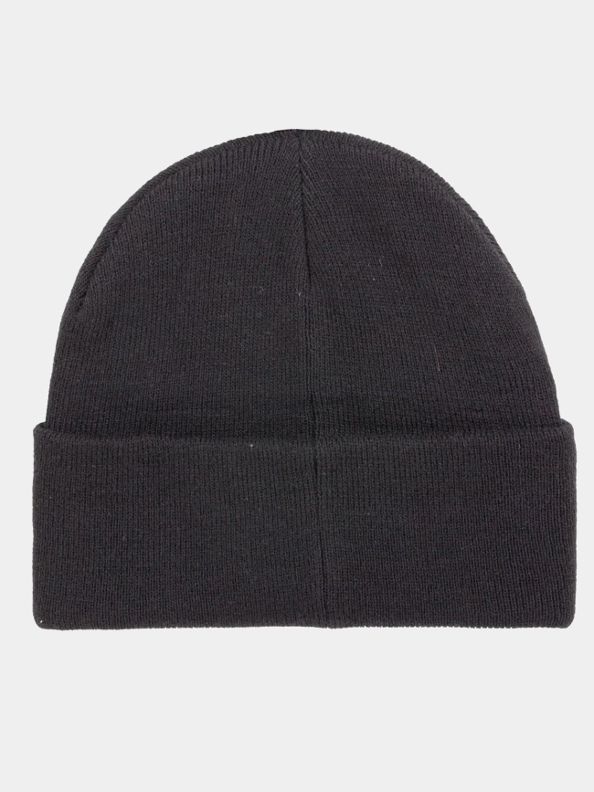 Bonnet court badge tissé noir - Comme Des Loups
