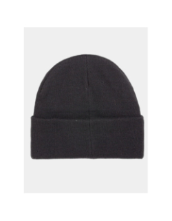Bonnet court badge tissé noir - Comme Des Loups