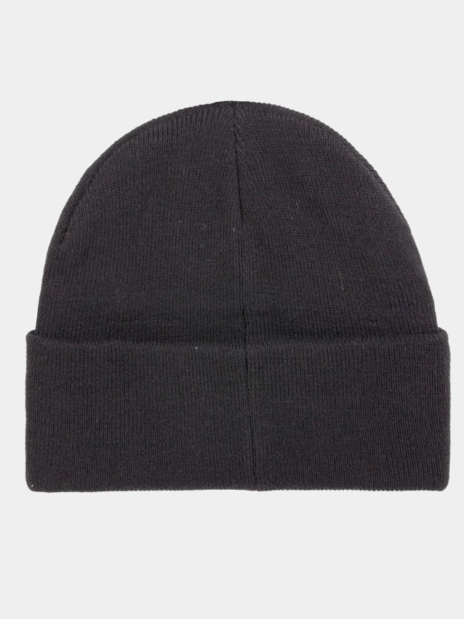 Bonnet haut badge tissé noir - Comme Des Loups