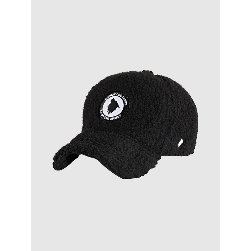 Casquette sherpa noir - Comme Des Loups
